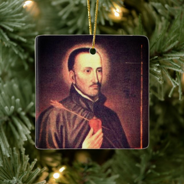 San Roque González de Santa Cruz Julgransprydnad Keramik (Träd)