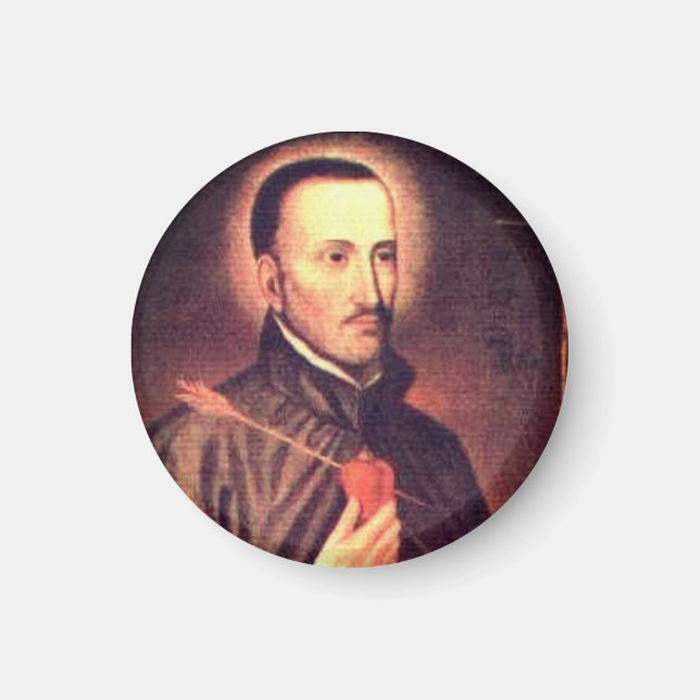 San Roque González de Santa Cruz Keychain Magnet (Framsidan)