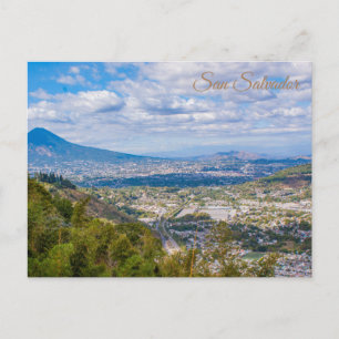 San Salvador City Vykort
