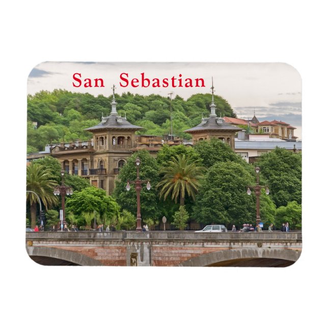 San Sebastian. 22.   Magnet (Horisontell)