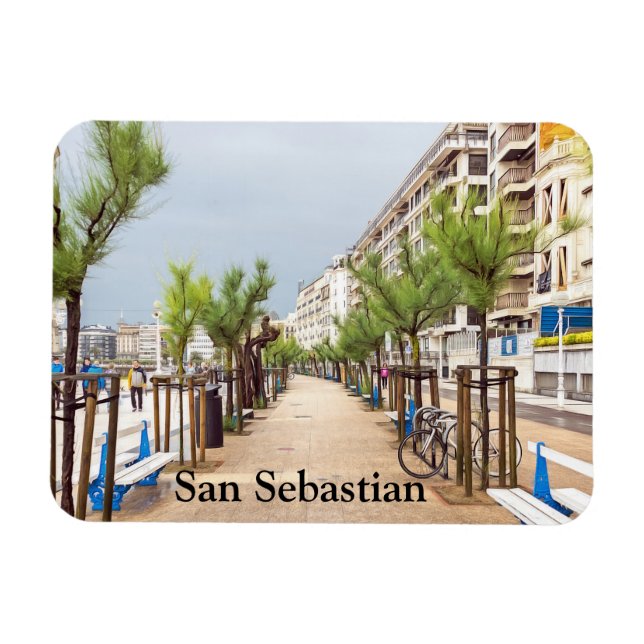 San Sebastian. 2. Magnet (Horisontell)