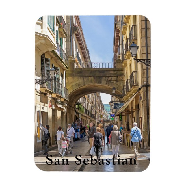 San Sebastian. 6.   Magnet (Vertikal)