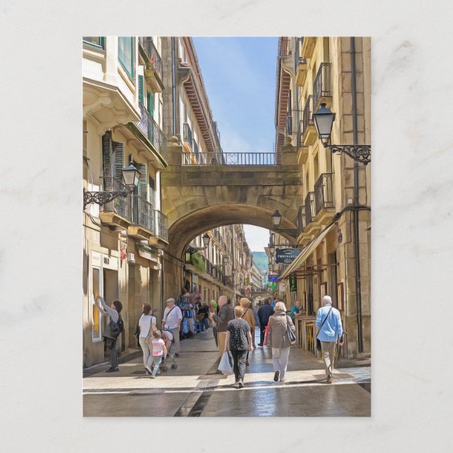 San Sebastian. 6. Vykort (Framsida)