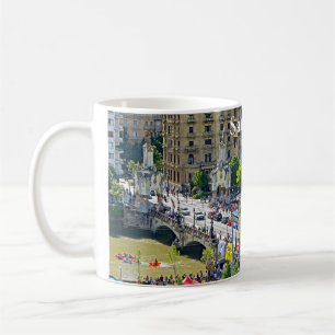 San Sebastian - Donostia. María Cristina bro Kaffemugg