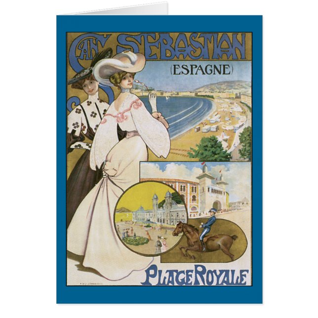 San Sebastian Hälsningskort (Framsidan)