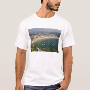 San Sebastian, Spanien. Den baskiska staden San Tee Shirt