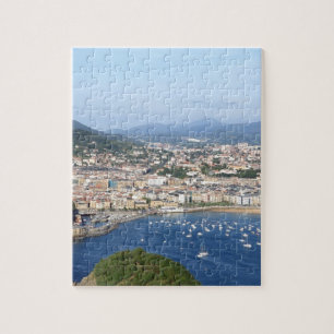 San Sebastian vackra kusten Pussel