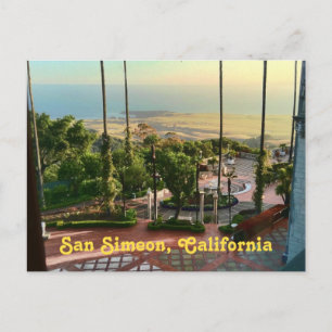 San Simeon Ocean View Vykort
