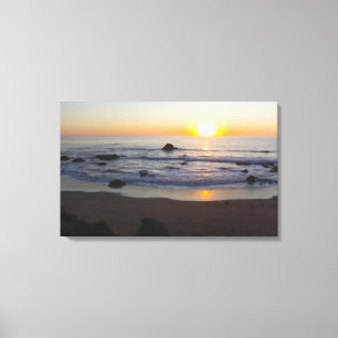 San Simeon Sunset 1 Canvastryck