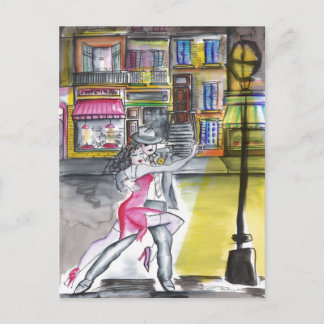 San Telmo Night - Tango Vykort