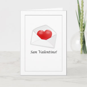 San Valentino - Glad Alla Hjärtans Dag Italienska Kort