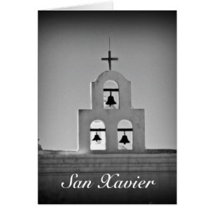 San Xavier uppdrag Hälsningskort