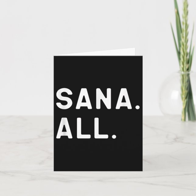 Sana All Roliga Filippinska  Kort (Framsida)