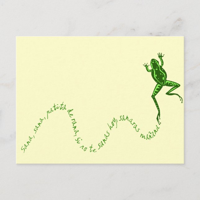 Sana rana vykort (Framsida)