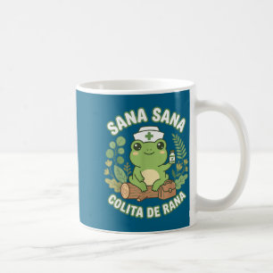 Sana Sana Colita De Rana Mexikansk Sjuksköterska G Kaffemugg