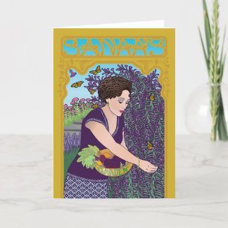 Sanaa Garden Folded Note Card Anteckningskort