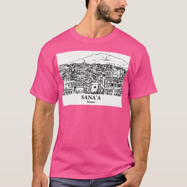 Sana'A - Jemen T Shirt (Framsida)