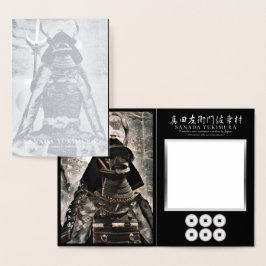 SANADA YUKIMURA 箔カード FOLIERAT KORT