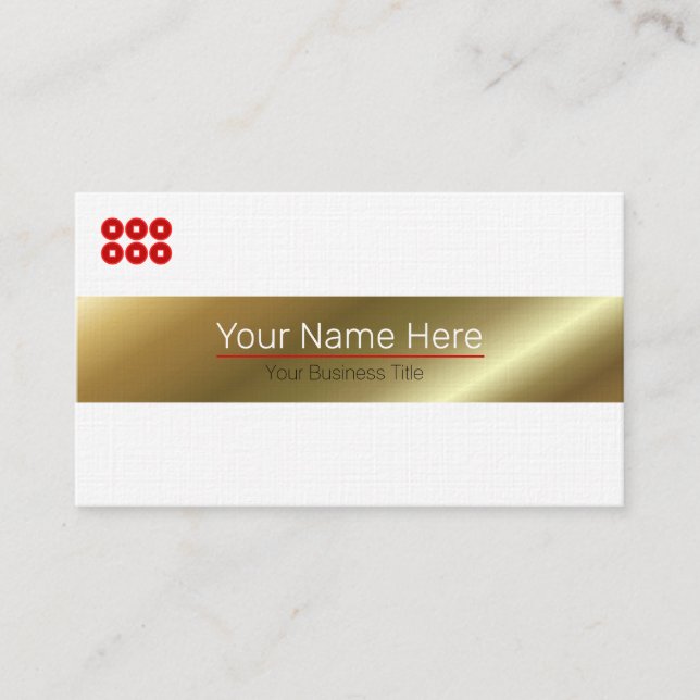 SANADA YUKIMURA：Business Card Visitkort (Framsida)