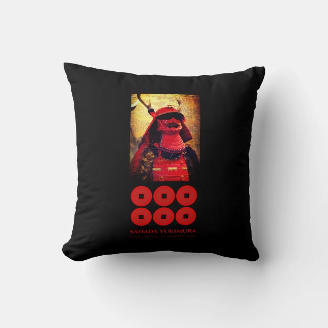SANADA YUKIMURA：Cushion Kudde (Framsida)
