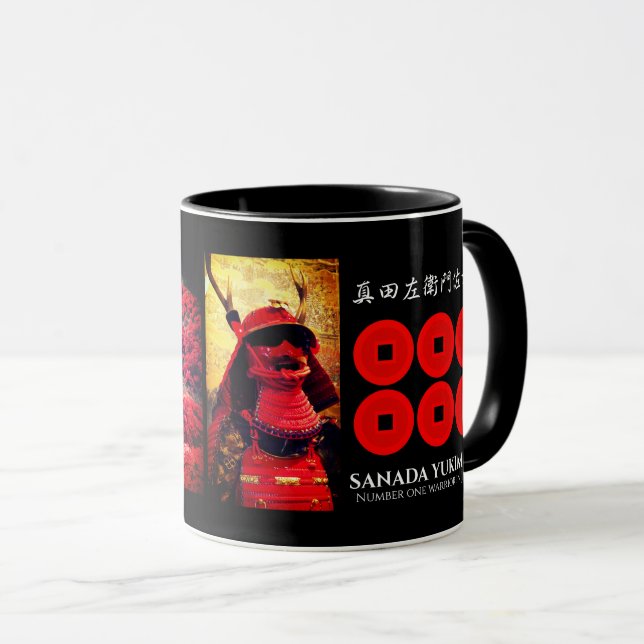SANADA YUKIMURA(For Japanese)：Combo Mug Mugg (Framsida höger)