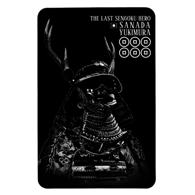 SANADA YUKIMURA (Mörk ver.) Magnet (Vertikal)