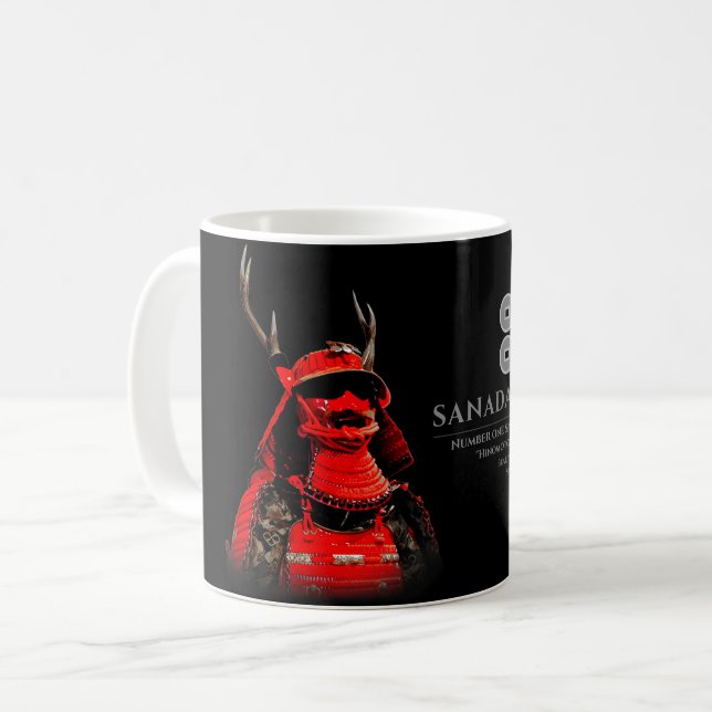 SANADA YUKIMURA (Red ver.) Kaffemugg (Framsida vänster)