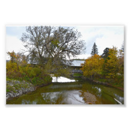Sanborn Covered Bridge, Lyndon, Vermont Fototryck
