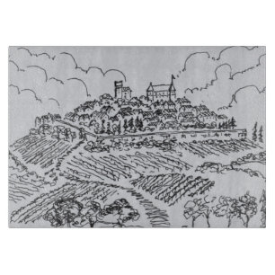 Sancerre vingårdar Loire Valley, Frankrike