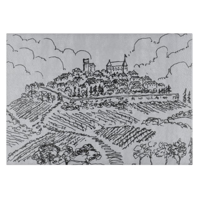 Sancerre vingårdar | Loire Valley, Frankrike (Framsidan)