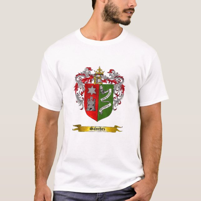 Sanchez skyddar av (den Castilian) ärmar, T-shirt (Framsida)