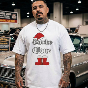 Sancho Claus Rolig jul Holiday T-shirt