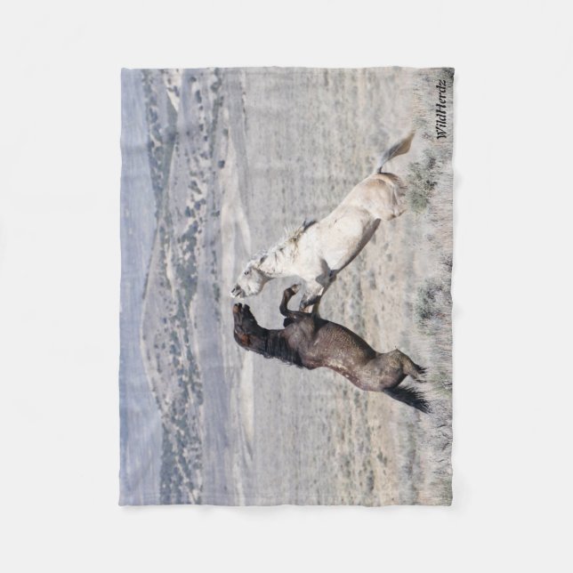 Sancho och Casper Fleecefilt (Framsidan)