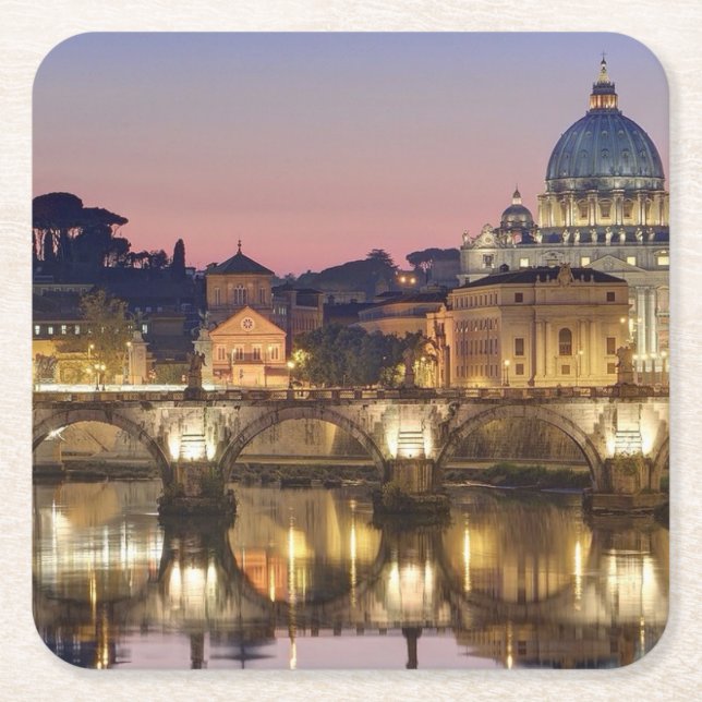 Sancta Sedes per orariumen Romae Underlägg Papper Kvadrat (Framsidan)