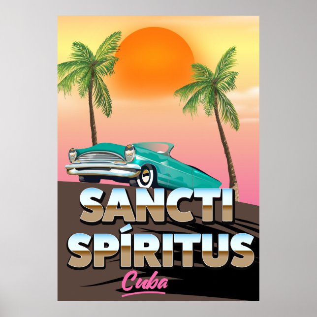 Sancti Spíritus Cuba Poster (Framsidan)