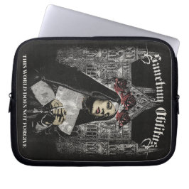 Sanctum Oblitus - Gothic Streetwear Design Laptop Fodral