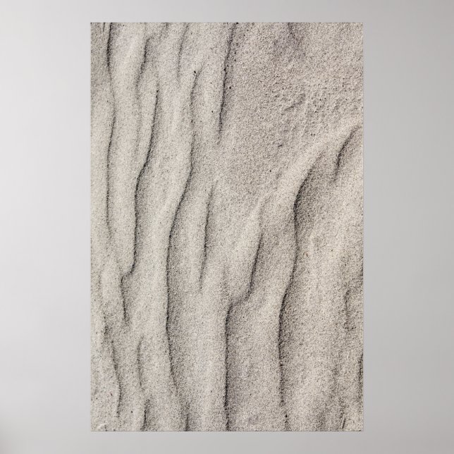 Sand-Abstrakt Poster (Framsidan)