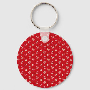sand-and-strand_papper_anchors-red RED WHITE ANCHO Nyckelring
