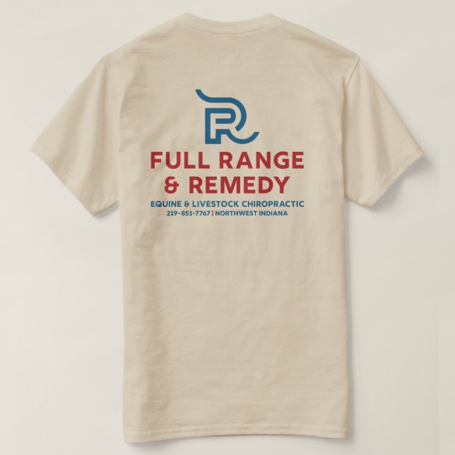 Sand Animal Chiro T-shirt (Design baksida)