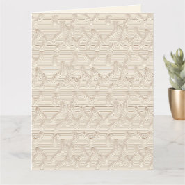 Sand av rörelse OP Art Kort