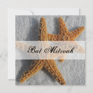 Sand-Bat mitzvah Inbjudningar