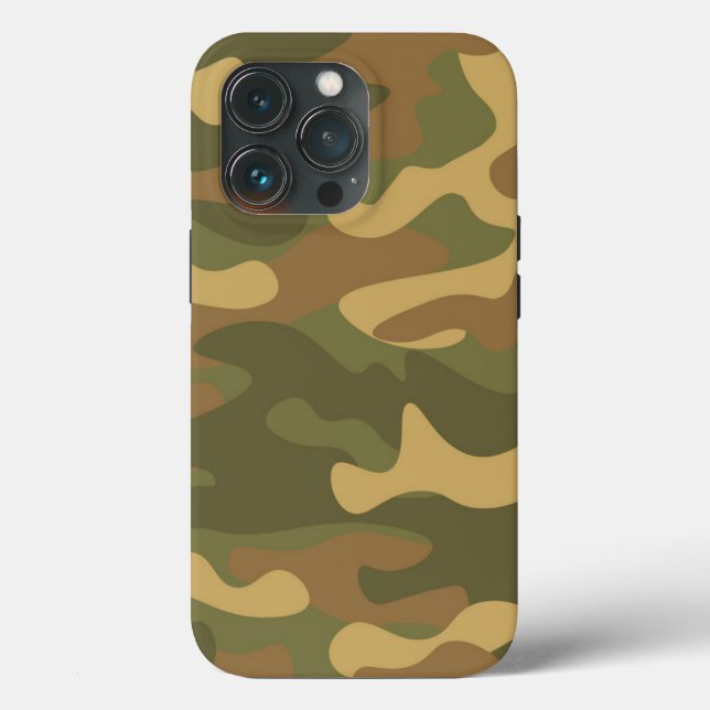 Sand Brown Grönt Camo (Baksida )