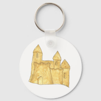 Sand Castle Keychain Nyckelring