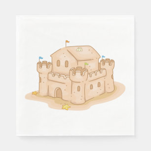 Sand Castle Pappersservett