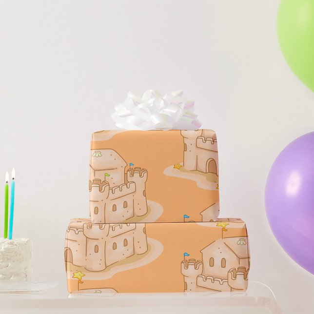 Sand Castle Presentpapper (Skapare uppladdad)