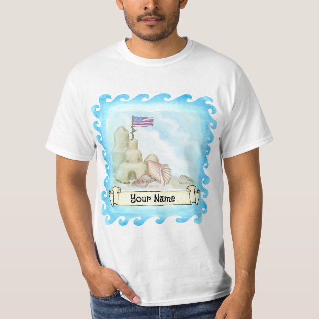 Sand Castle T-shirt (Framsida)