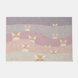 Sand Cats Doormat