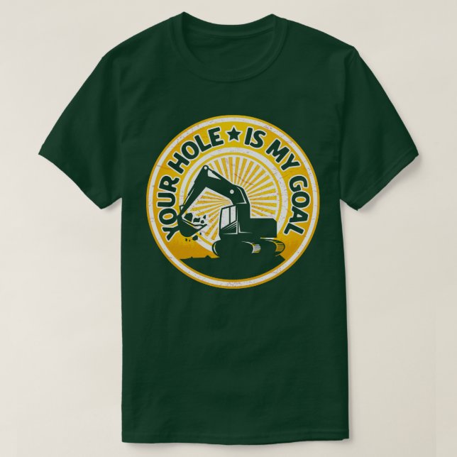 Sand Digger-gåvor för funktionsavskiljare T Shirt (Design framsida)