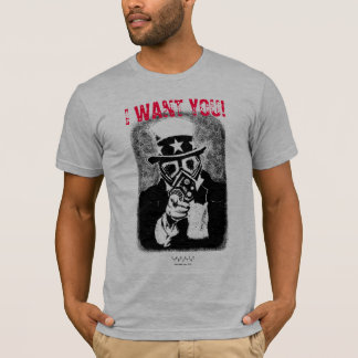 sänd: dö för demokrati [4376509] t-shirt