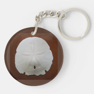 Sand Dollar Acrylic Keychain